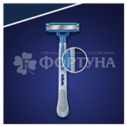 Станки одноразовые Gillette Blue3 Simple3 8 шт в пакете 3 лезвия с увлажняющей полоской