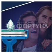 Станки одноразовые Gillette Blue3 Simple3 8 шт в пакете 3 лезвия с увлажняющей полоской