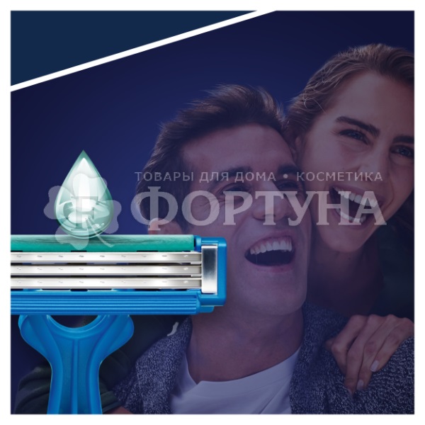Станки одноразовые Gillette Blue3 Simple3 8 шт в пакете 3 лезвия с увлажняющей полоской