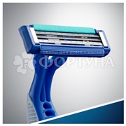Станки одноразовые Gillette Blue3 Simple3 4 шт в пакете 3 лезвия с увлажняющей полоской