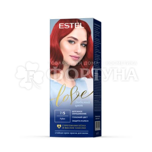 Краска для волос Estel Love  7/5 Рубин