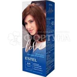 Краска для волос Estel Love  6/4 Каштан