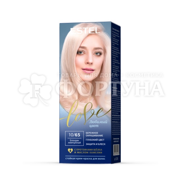 Краска для волос Estel Love  10/65 Блондин жемчужный