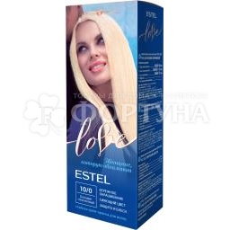 Краска для волос Estel Love  10/0 Блондин платиновый
