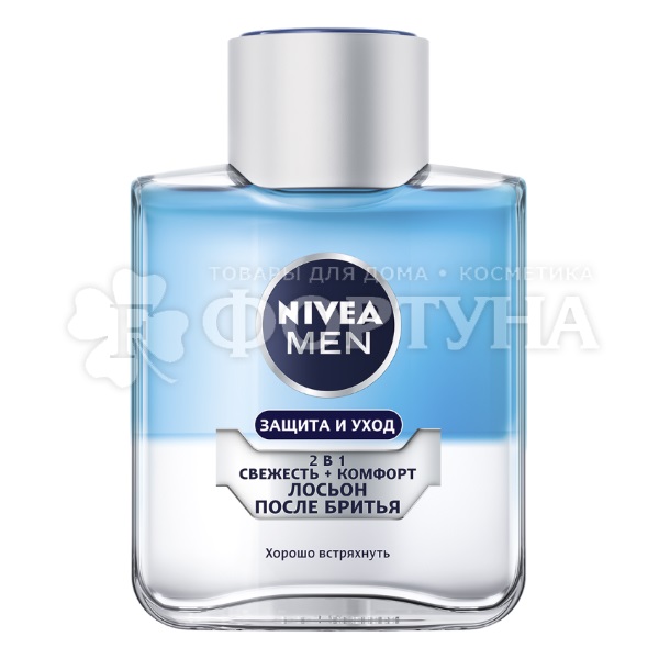 Лосьон после бритья Nivea 100 мл 2 в 1 Защита и уход