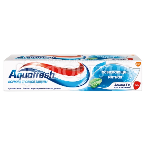 Зубная паста Aquafresh 100 мл Освежающе-мятная