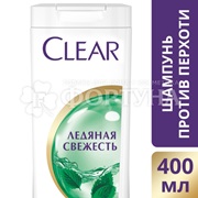 Шампунь Clear 400 мл Ледяная свежесть с ментолом