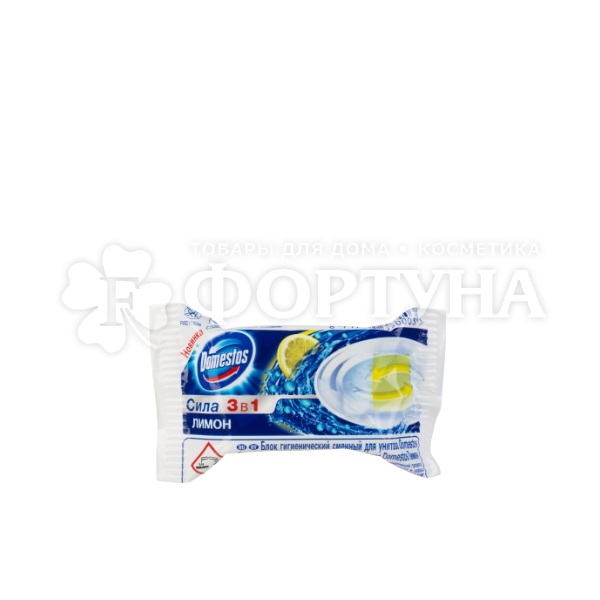 Блок сменный Domestos 40 г Лимон