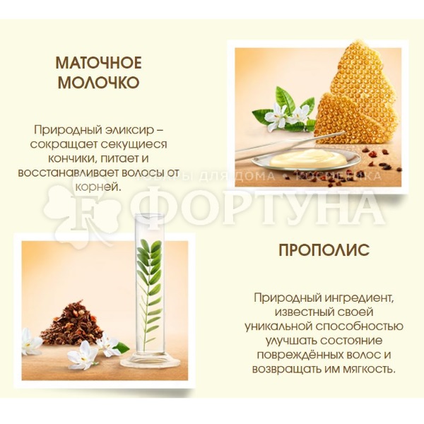 Шампунь Botanic Therapy 400 мл Маточное молочко и прополис