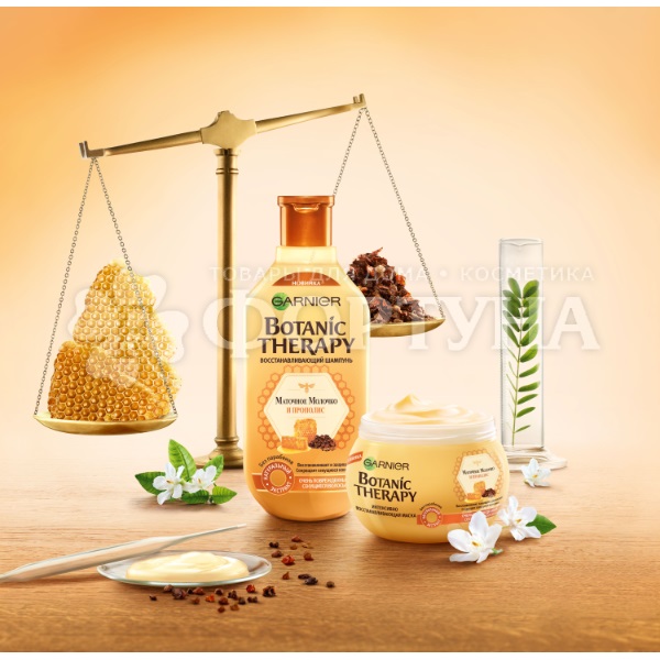 Шампунь Botanic Therapy 400 мл Маточное молочко и прополис
