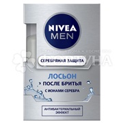 Лосьон после бритья Nivea 100 мл Серебряная защита