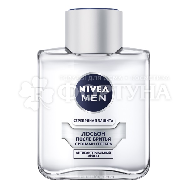 Лосьон после бритья Nivea 100 мл Серебряная защита