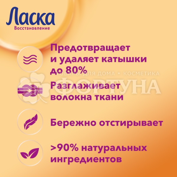 Гель для стирки Ласка 3000 мл Уход и восстановление