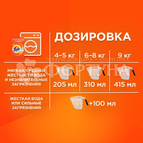Стиральный порошок Tide 6000 г Автомат Альпийские цветы
