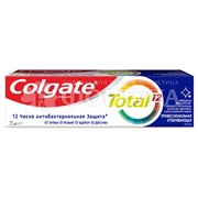 Зубная паста Colgate Total 12 75 мл Профессиональная отбеливающая