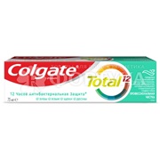 Зубная паста Colgate Total 12 75 мл Профессиональная чистка гель