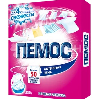 Стиральный порошок ПЕМОС 350 г Ручная стирка
