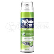 Гель для бритья Gillette 200 мл Blue Для чувствительной кожи