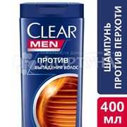 Шампунь Clear Men 400 мл Против выпадения волос