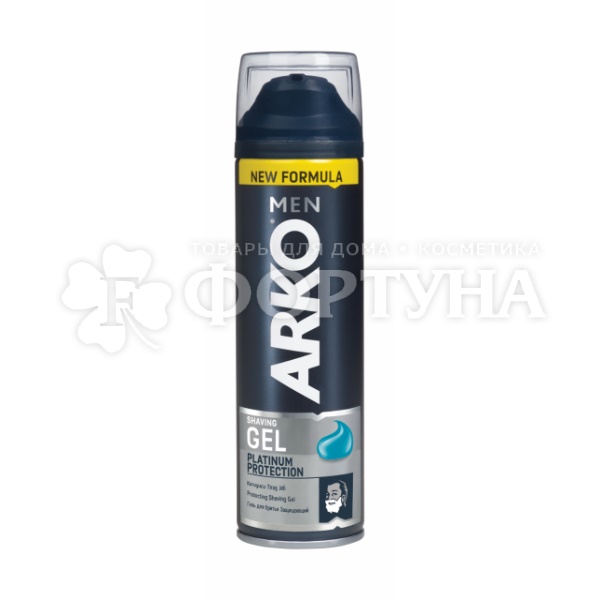 Гель для бритья Arko 200 мл Platinum Prot