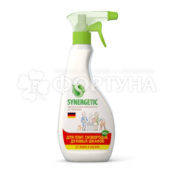 Чистящее средство SYNERGETIC 500 мл Для кухонных плит Триггер