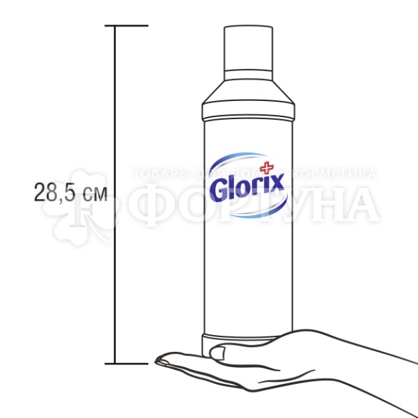 Чистящее средство Glorix 1000 мл Для пола Лимонная энергия