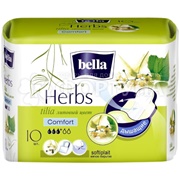 Прокладки Bella 10 шт Herbs Липовый цвет критические