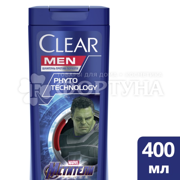 Шампунь Clear Men 400 мл Phyto Technology