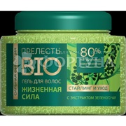 Гель для укладки волос Прелесть Bio 250 мл Жизненная сила с экстактом зеленого чая СФ