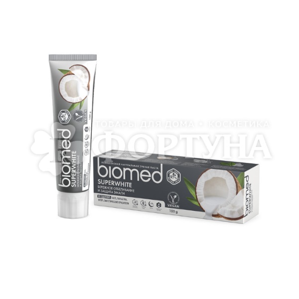 Зубная паста Biomed 100 мл SuperWhite/СуперВайт