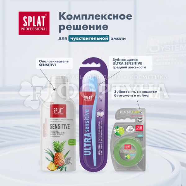 Зубная паста SPLAT Professional 100 мл Сенситив