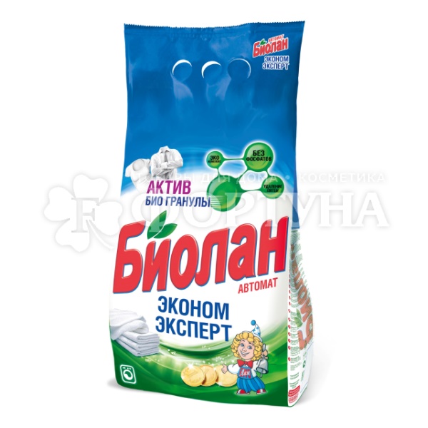 Стиральный порошок Биолан 2400 г Автомат Эконом Эксперт