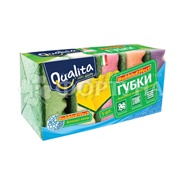 Губка для посуды QUALITA 5 шт Bubble effect