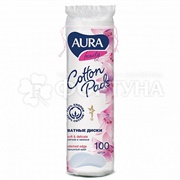 Ватные диски AURA Beauty 100 шт
