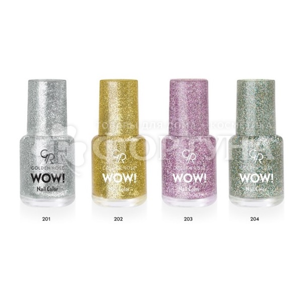Лак для ногтей Golden Rose Wow Nail Color 5,5 мл 204