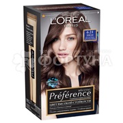 Краска для волос Preference 6.21 Риволи Перламутровый светло-каштановый