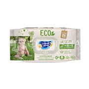 Салфетки влажные Солнце и Луна ECO 63 шт