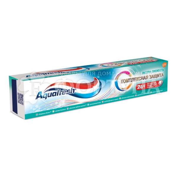 Зубная паста Aquafresh 100 мл Комплексная защита Экстра свежесть