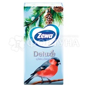 Платки носовые Zewa 10 шт 3х-слойные Deluxe Family