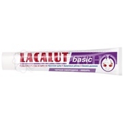 Зубная паста Lacalut 75 мл Basic черная смородина-имбирь