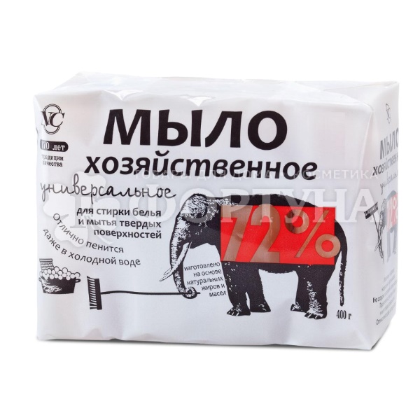 Хозяйственное мыло Невская косметика 4*100 г 72% Универсальное