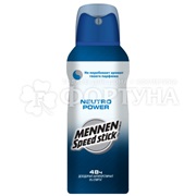 Дезодорант аэрозольный Mennen Speed Stick 150 мл Neutro Power
