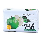 Туалетное мыло Невская косметика Дивный сад 90 г Зеленое яблоко