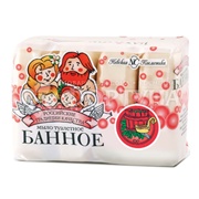 Туалетное мыло Невская косметика 4*100 г Банное В блоках