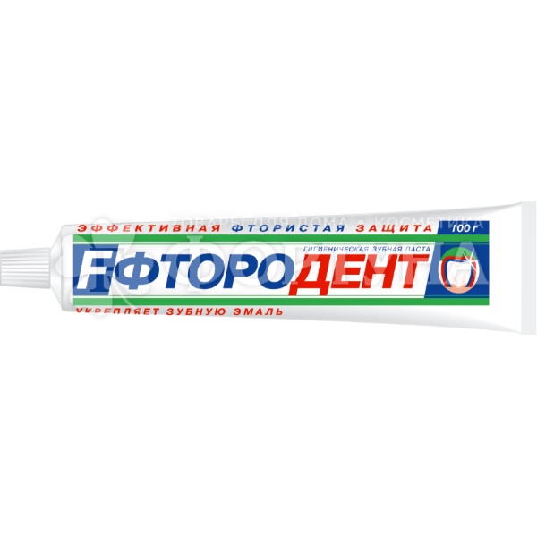 Зубная паста Фтородент 100 г Классик