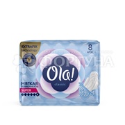 Прокладки Ola! Wings Classic Super Singles 8 шт критические