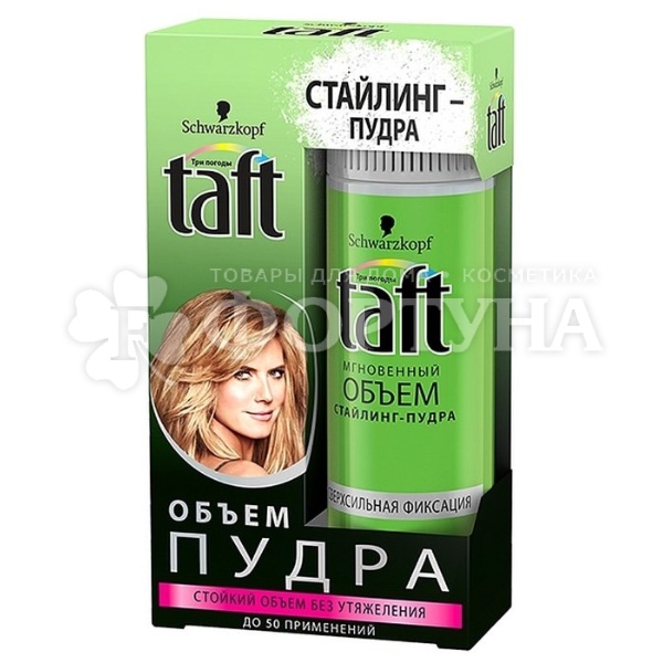 Стайлинг-пудра для волос Taft 10 г Мгновенный объем