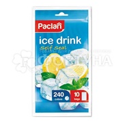 Пакеты PACLAN 10 шт для льда в пленке по 24 ячейки