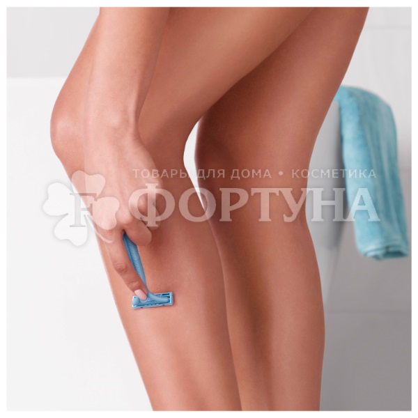 Станки одноразовые Gillette Simply Venus 2 2 шт в пакете 2 лезвия с увлажняющей полоской