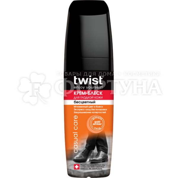 Крем для обуви Twist Casual 75 мл Для кожи Бесцветный купить в интернет ...